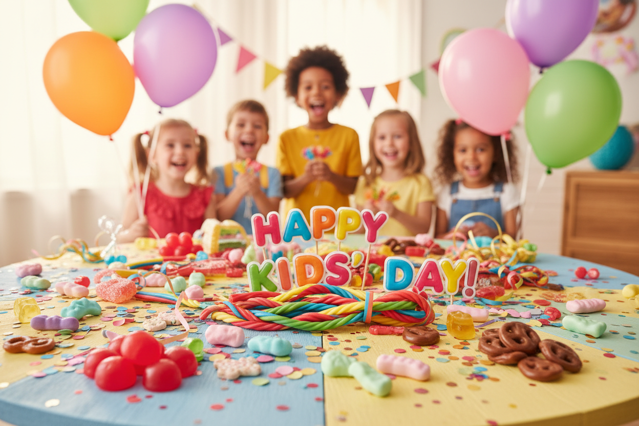 International Children's Day – Haribo Collection - Buy 3 Haribo, Get 1 FREE + a FREE Marco Polo Wafer — Happy Kids Day!