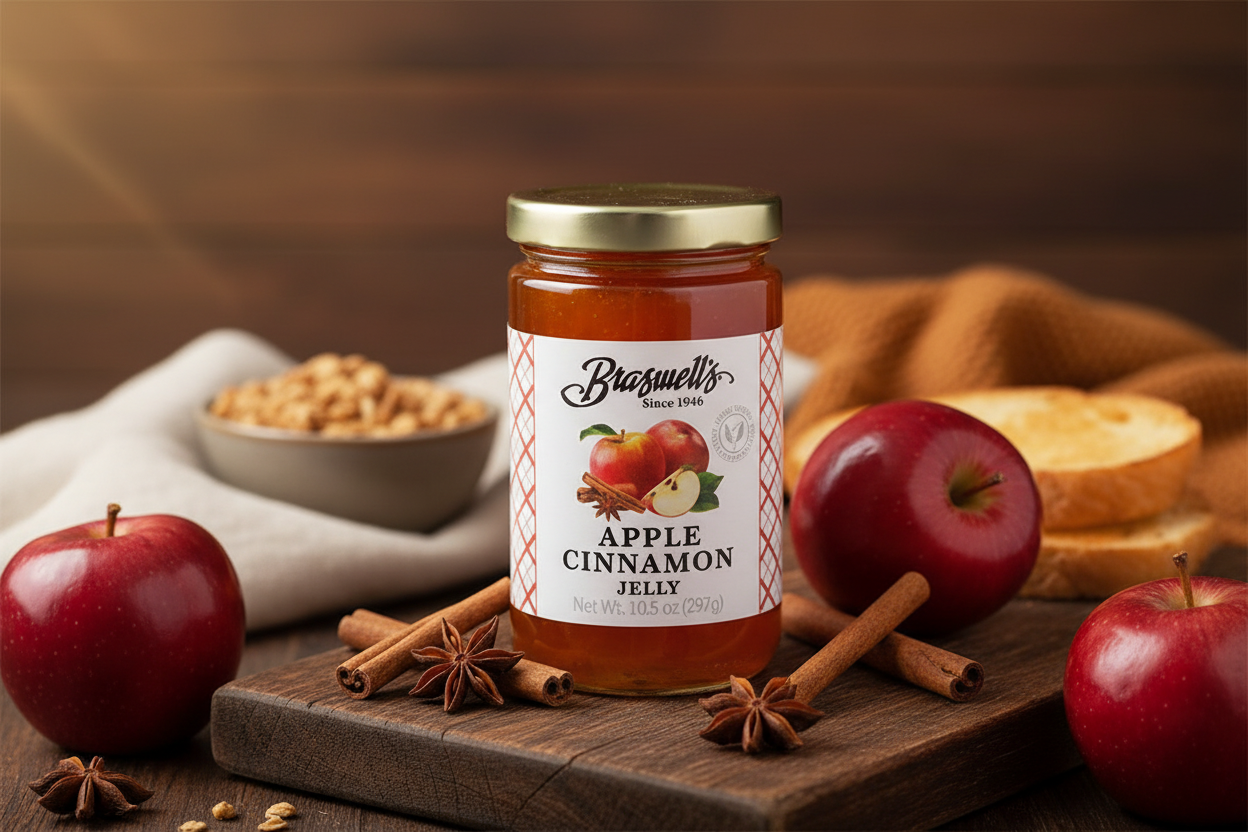 Braswell's Apple Cinnamon Jelly product scene