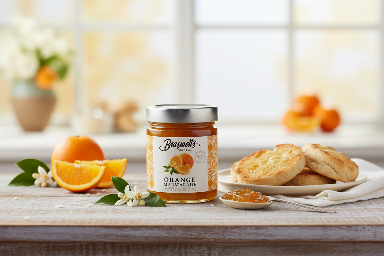 Braswell's Orange Marmalade product scene