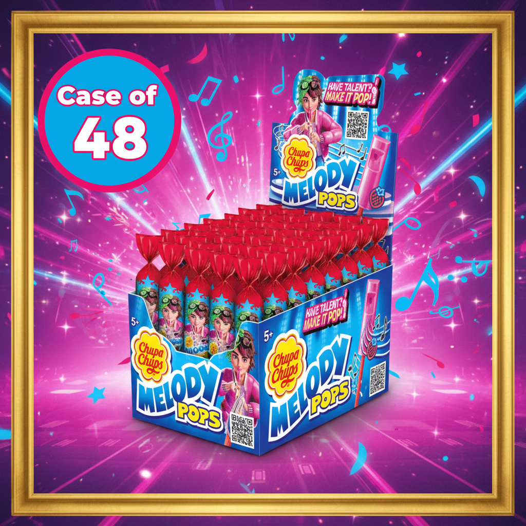 Chupa Chups Melody Pops – Case of 48