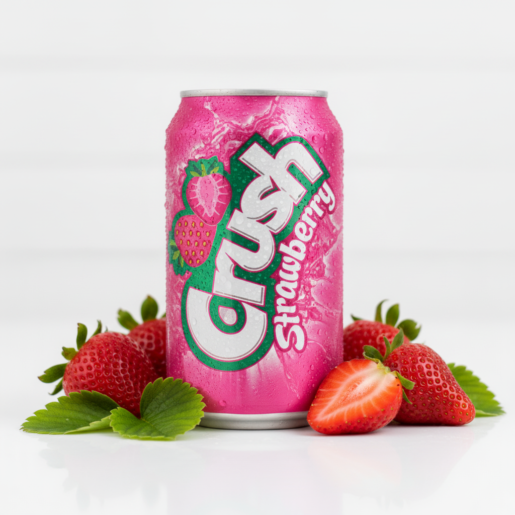 Crush Strawberry lifestyle background