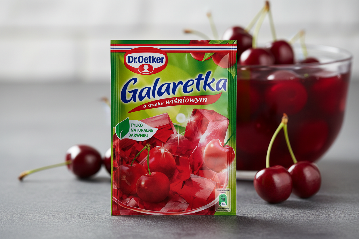 Dr. Oetker Galaretka Wiśniowa – Lifestyle v2