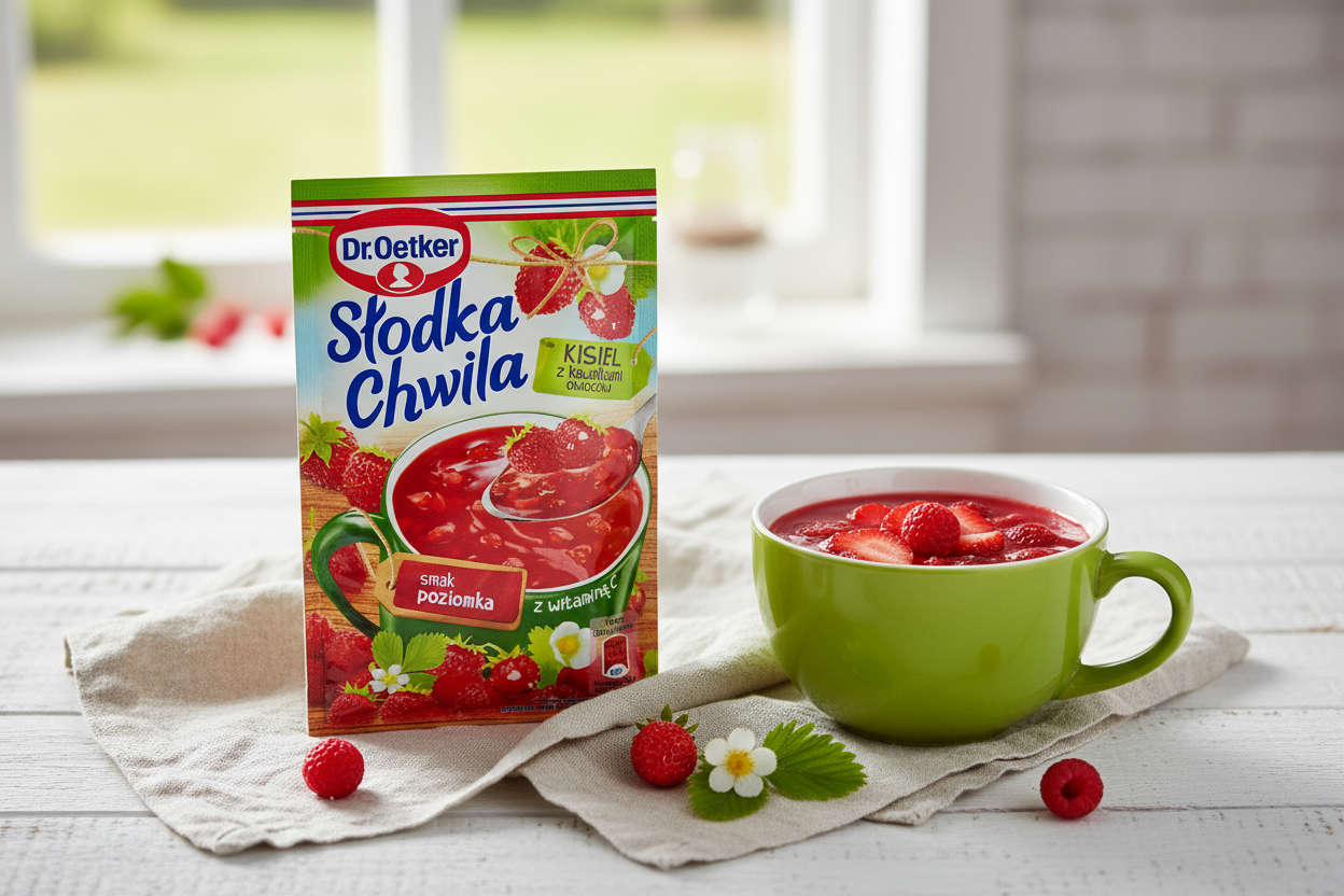 Dr. Oetker Słodka Chwila Kisiel Poziomka – Lifestyle