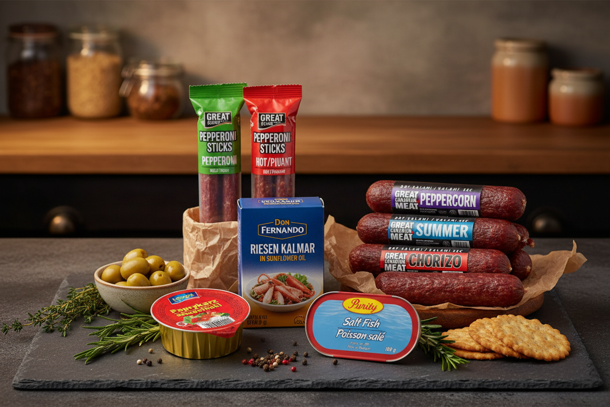 Dry Meat & Canned Fish Collection