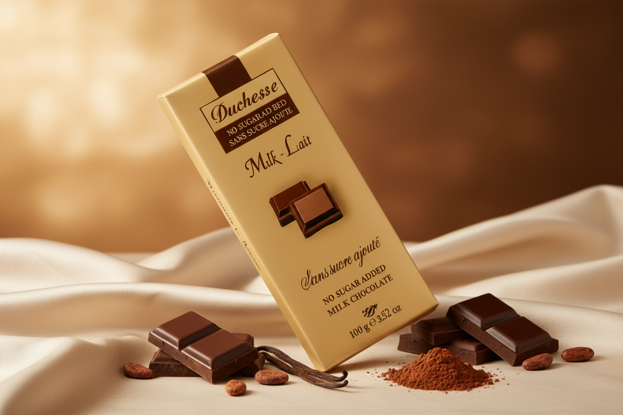Duchesse Milk Chocolate product scene