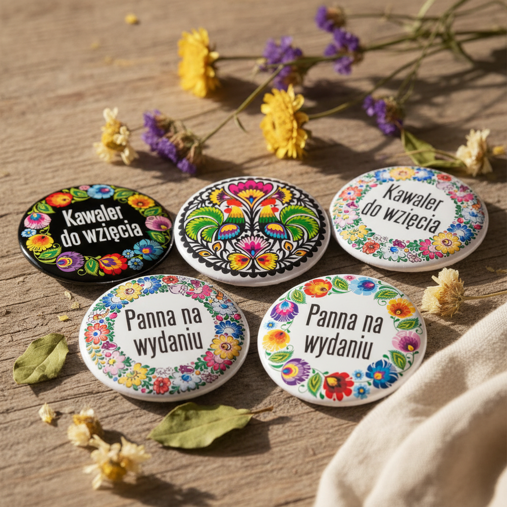 Folkstar Folk Art Pins lifestyle