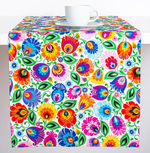 Folkstar Table Runner 40x140cm – Łowicz Folk Design