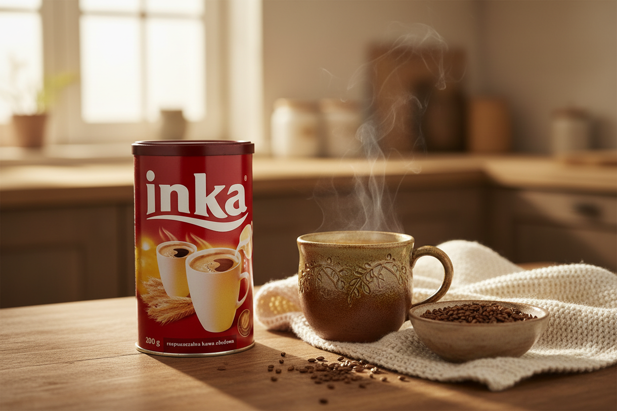 Inka grain coffee lifestyle scene