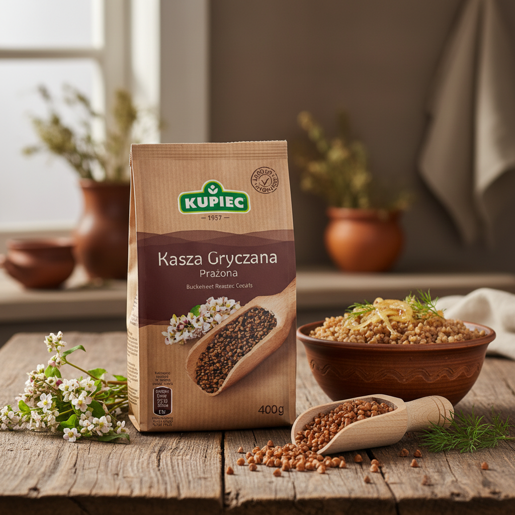 Kupiec Roasted Buckwheat Groats lifestyle photo