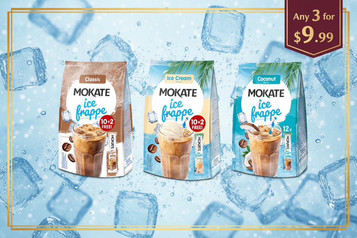 Mokate Ice Frappe Any 3 for $9.99 Bundle Deal