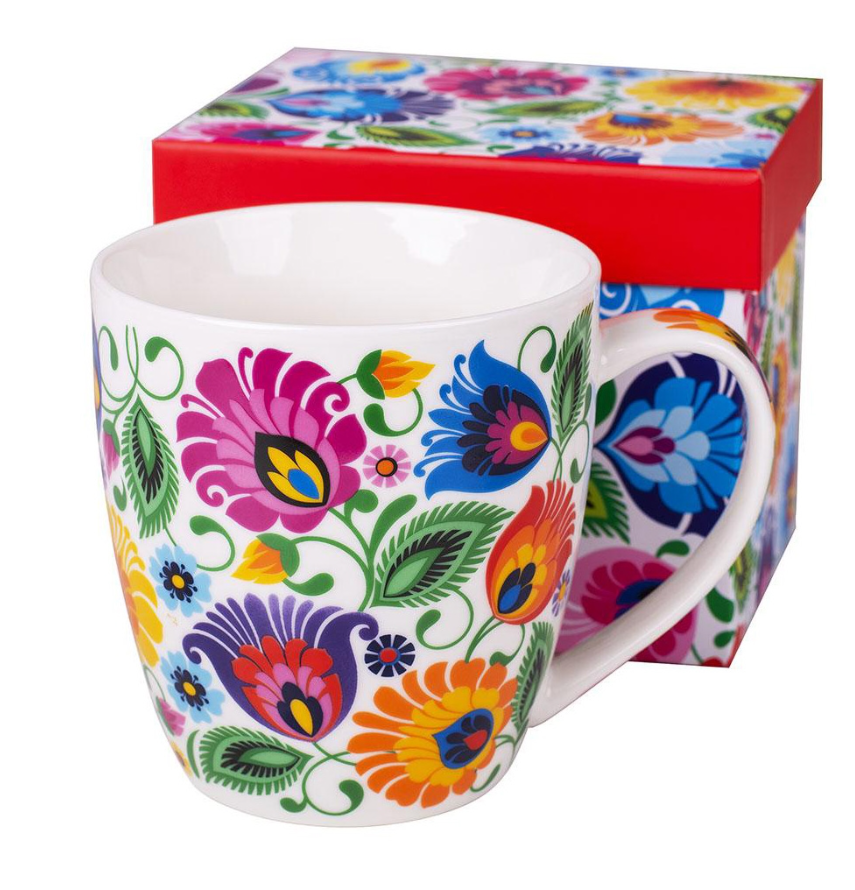 Folkstar “Stefania” Ceramic Mug – Gift Boxed