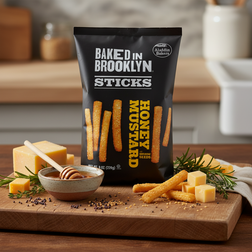 Baked in Brooklyn Sticks - Honey Mustard