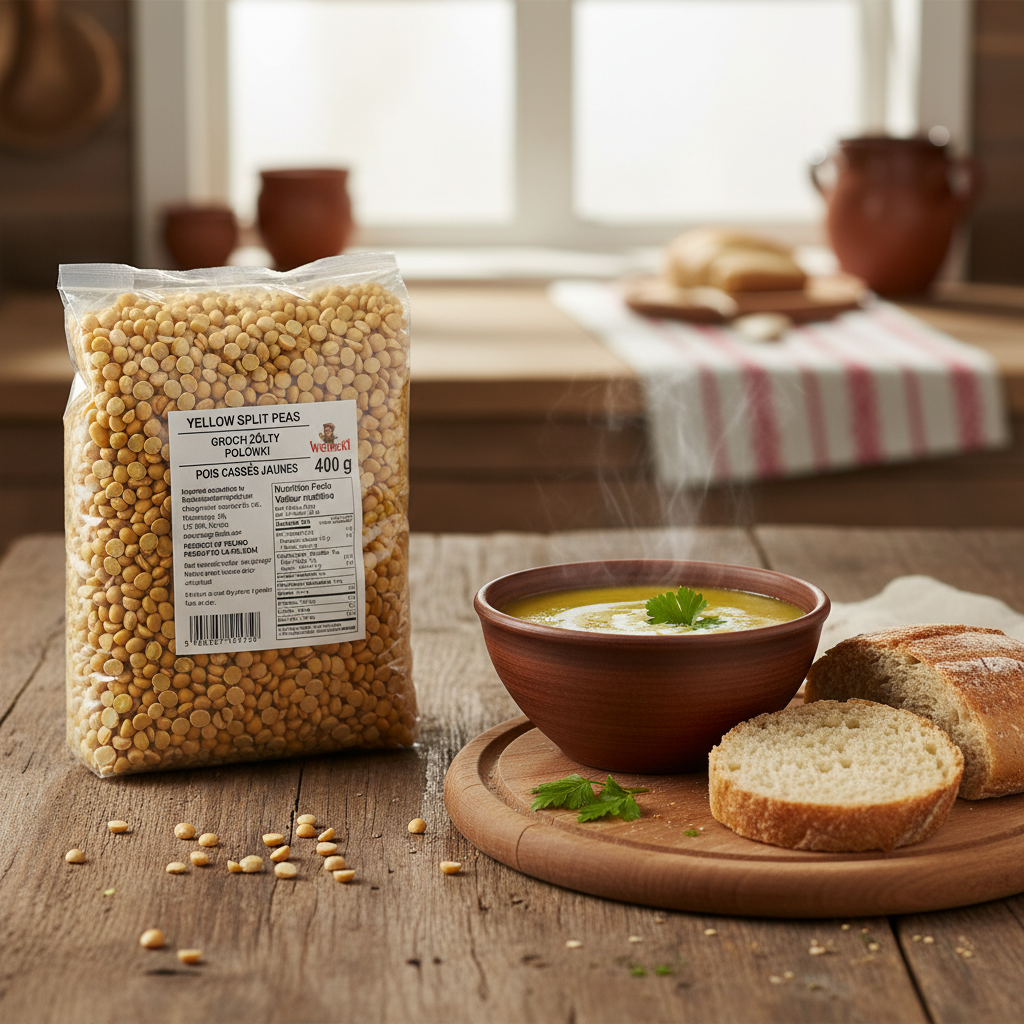 Wolski Yellow Split Peas lifestyle photo