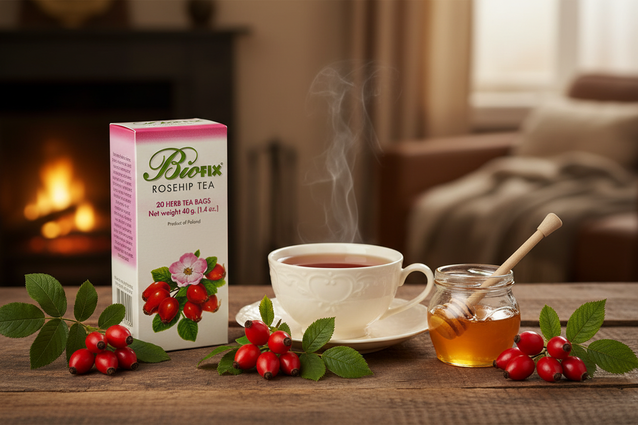 Bio-Fix Rosehip Tea lifestyle scene
