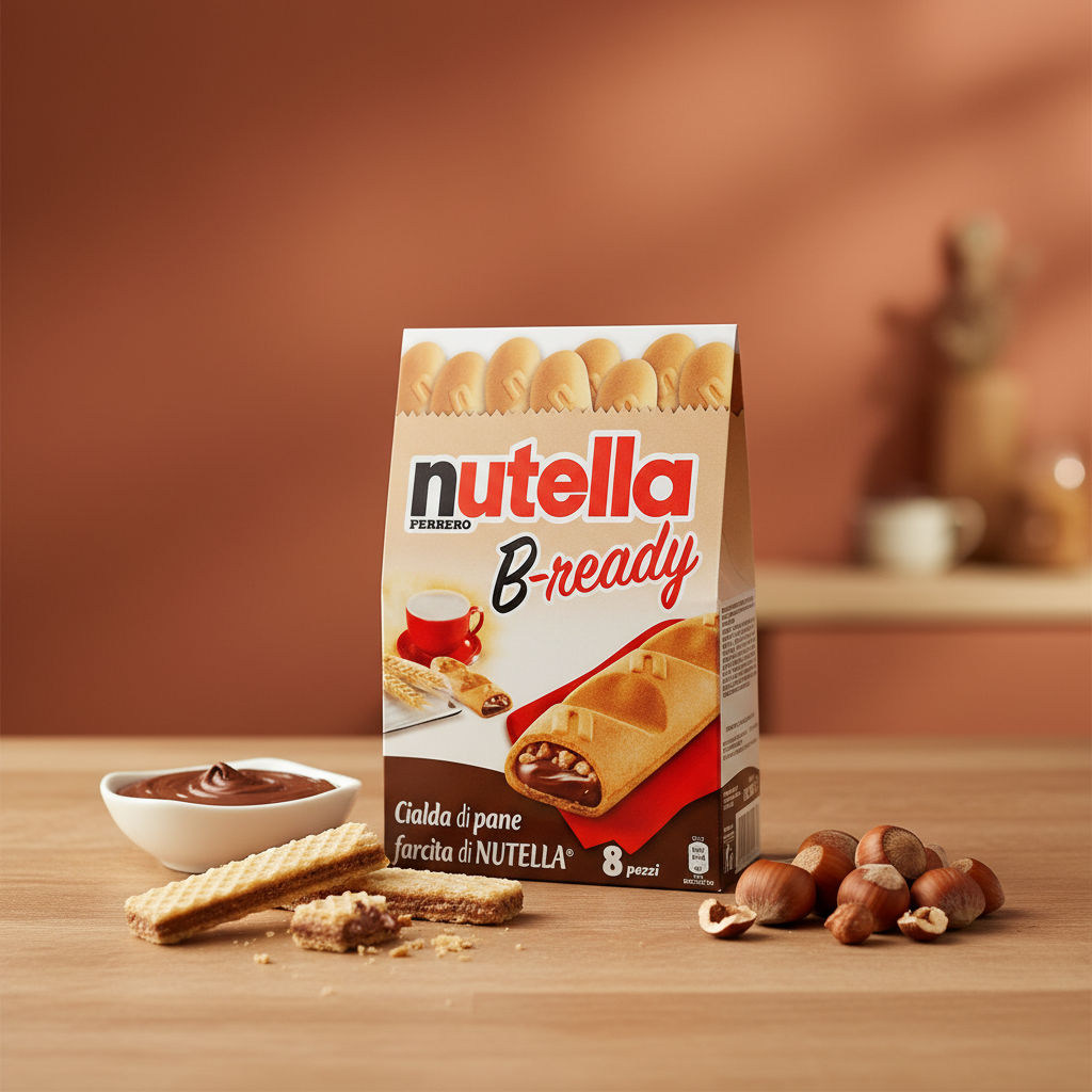 Nutella B-ready with premium background