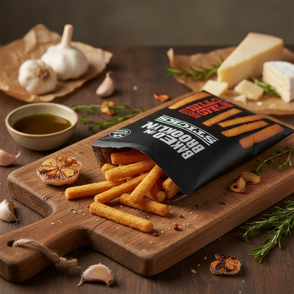 Baked in Brooklyn Sticks - Roasted Garlic