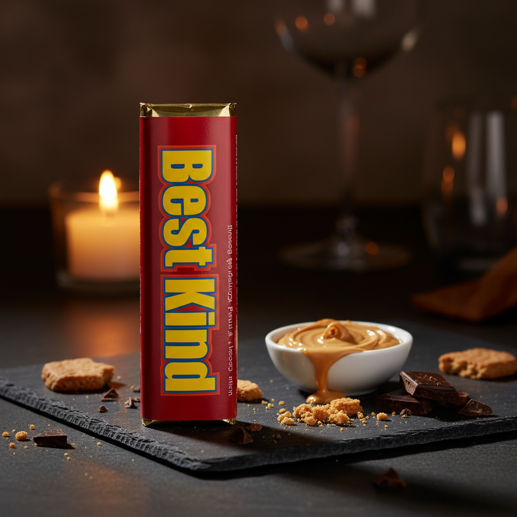 Best Kind Dark Chocolate Bar – moody evening lifestyle scene