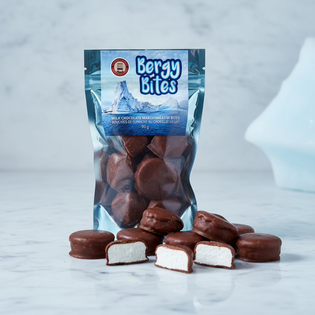 Marshmallow Bergy Bites – cool iceberg-inspired lifestyle scene