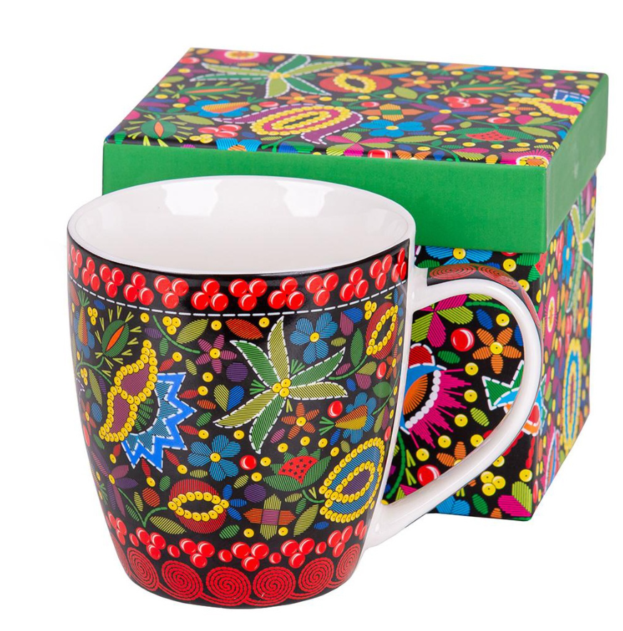 Folkstar “Stefania” Ceramic Mug – Gift Boxed