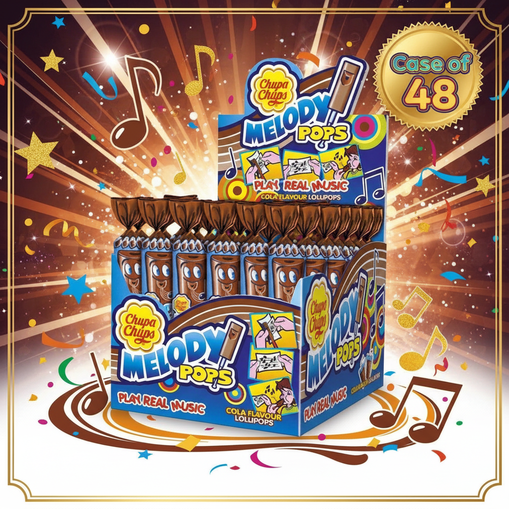 Chupa Chups Melody Pop Cola Flavour Lollipop