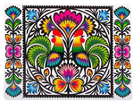 Folkstar Polish Folk Art Placemat – Plastic