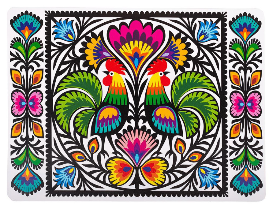 Folkstar Polish Folk Art Placemat – Plastic