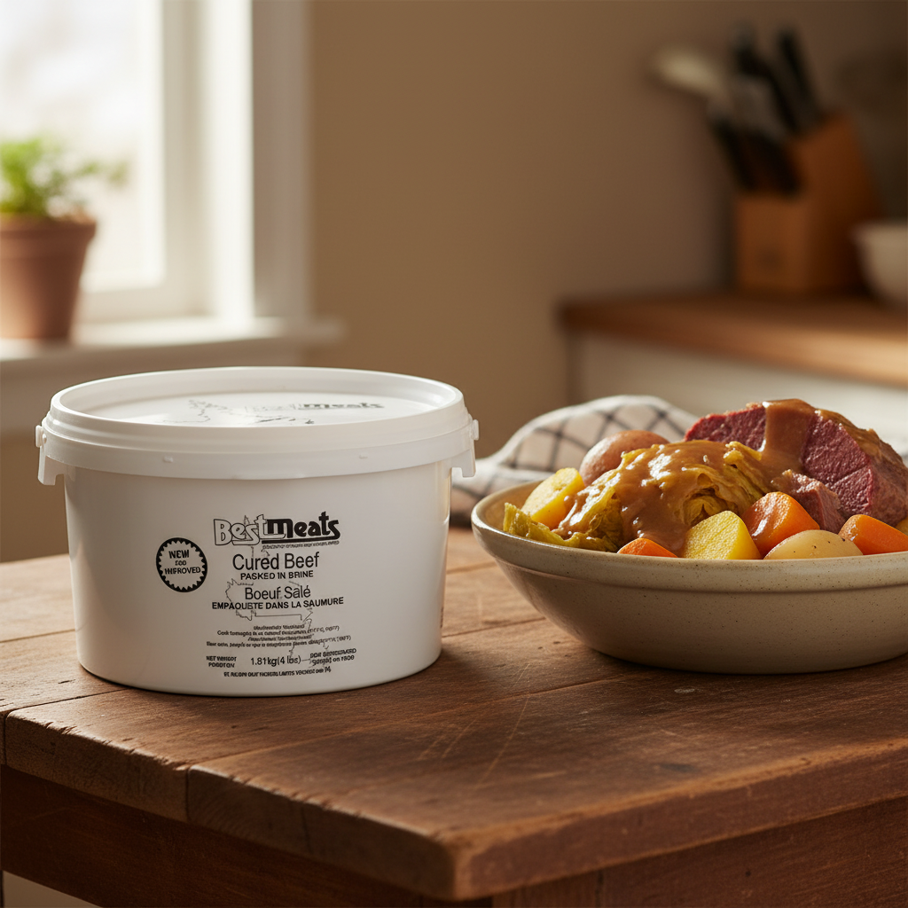 Best Meats Cured Beef 1.81kg with Newfoundland Jiggs Dinner
