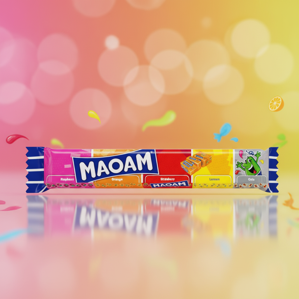 Maoam Stripes 5-pack with premium background