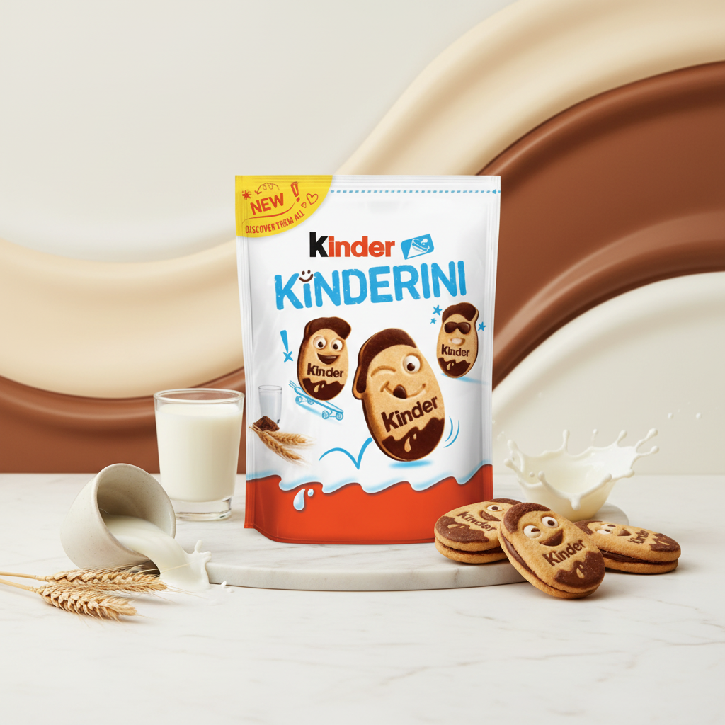Kinder Kinderini with premium background