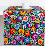 Folkstar Table Runner 40x140cm – Łowicz Folk Design