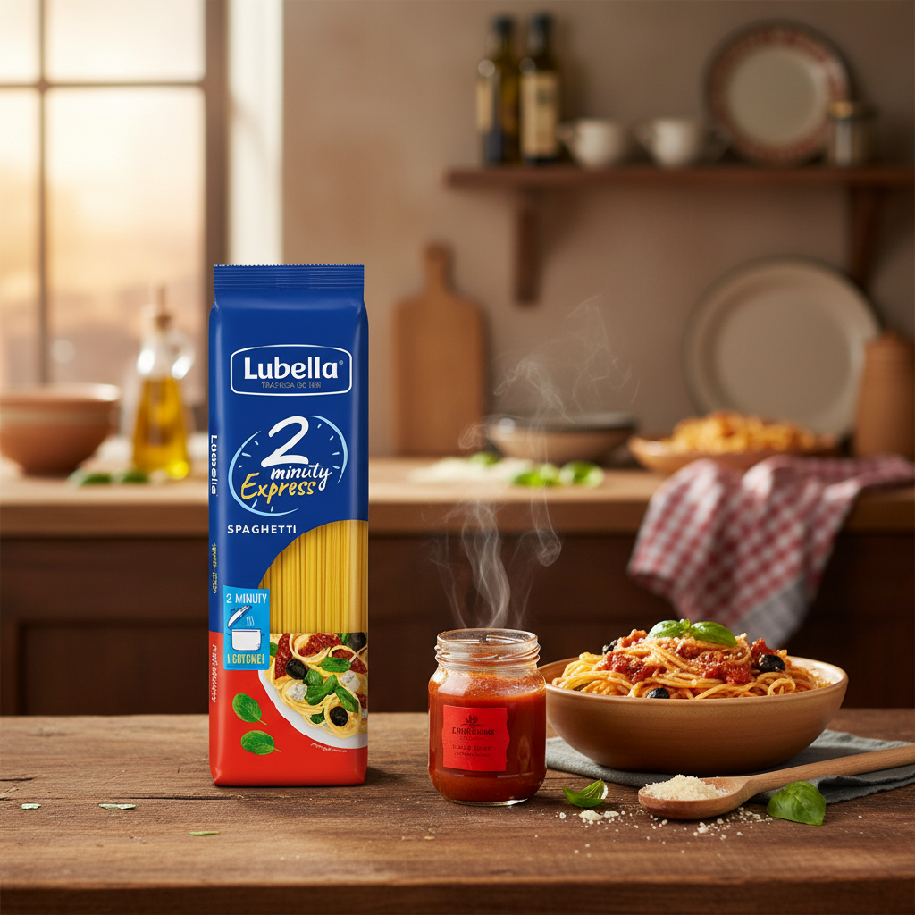 Lubella 2 Minuty Express Spaghetti lifestyle photo
