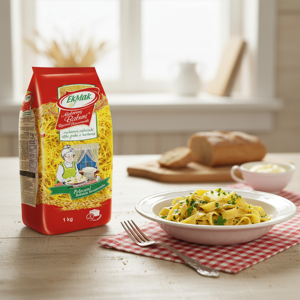EkMak Makarony Babuni Flat Egg Noodles lifestyle photo