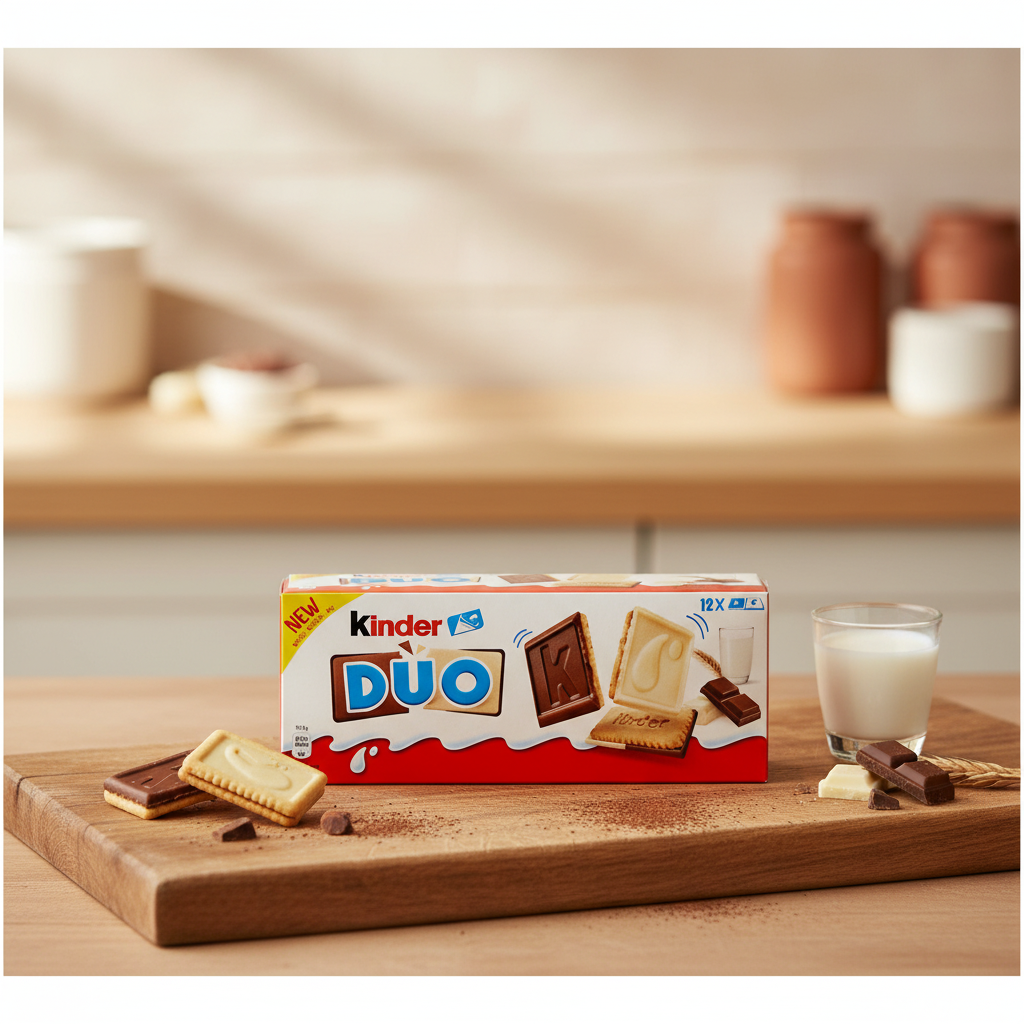 Kinder Duo with premium background