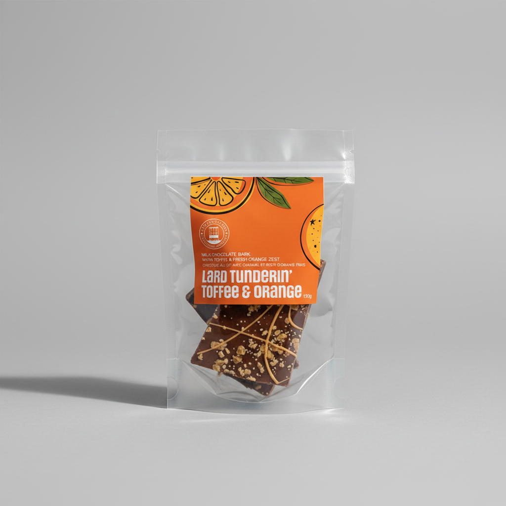 Lard Tunderin' Toffee & Orange – Clean Background