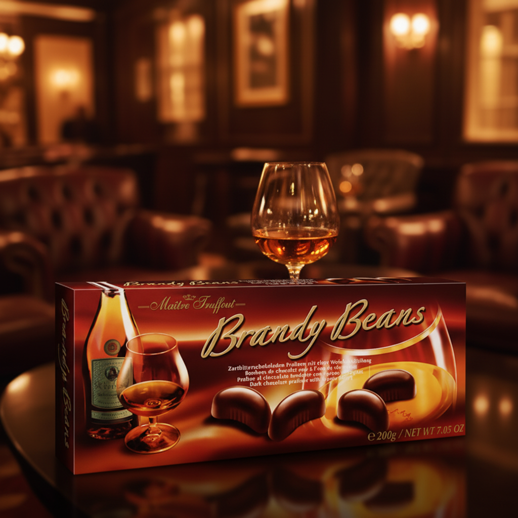 Maitre Truffout Brandy Beans - New Background