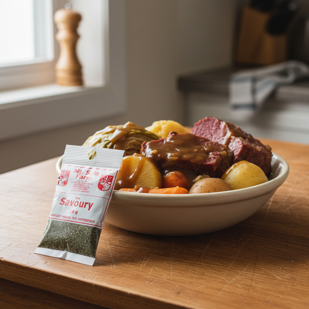 Mt. Scio Farm Pure Savoury – Natural Jiggs Dinner