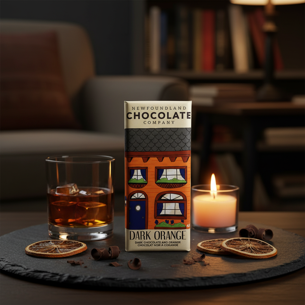 Newfoundland Chocolate Company Dark Orange – Lifestyle