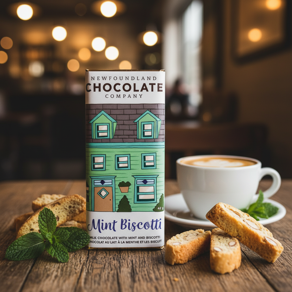 Newfoundland Chocolate Company Mint Biscotti – Lifestyle