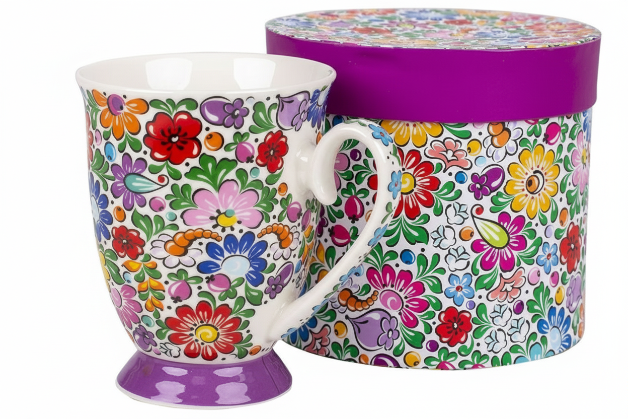Opole mug + purple box