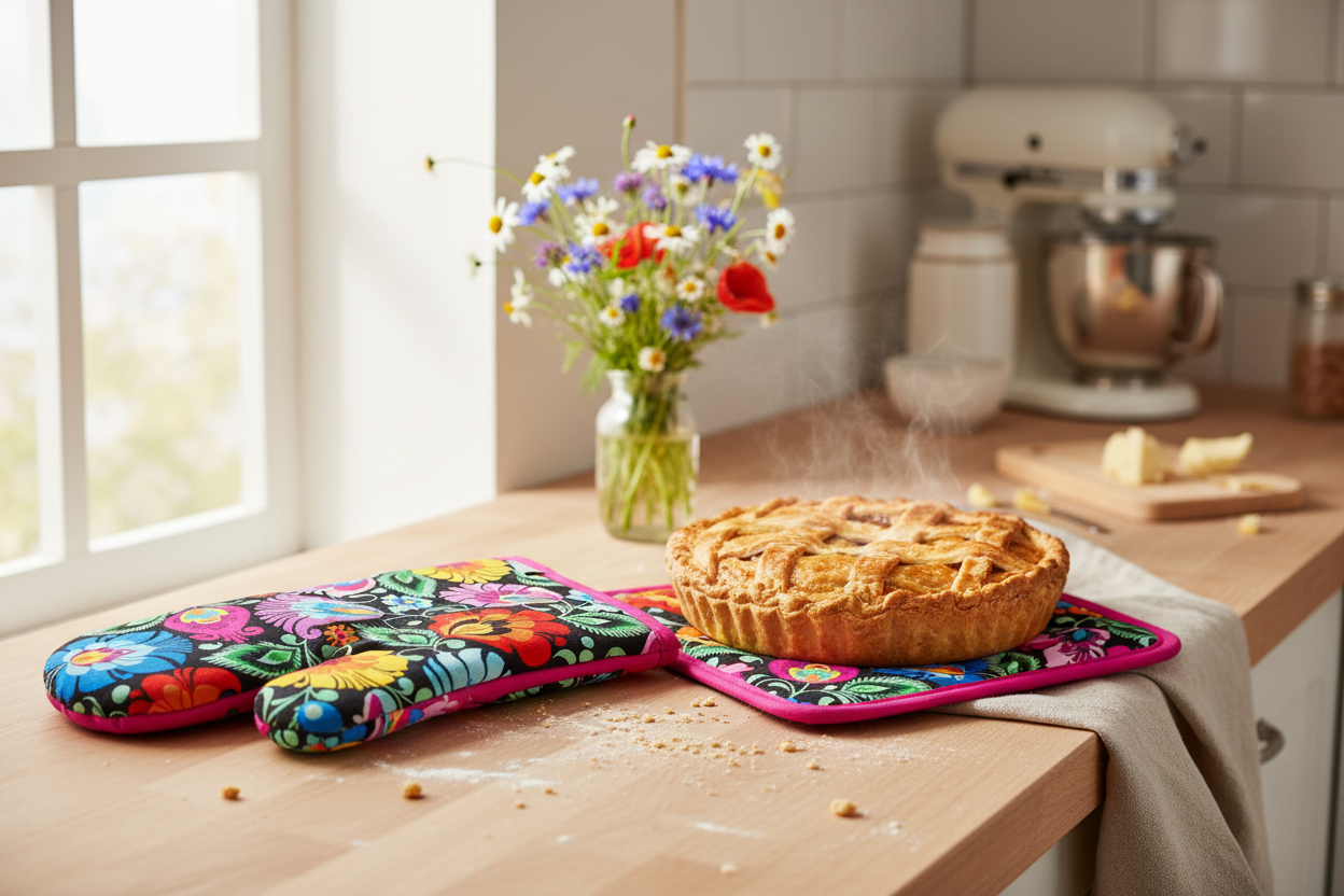 Łowicz oven set lifestyle