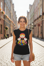 Łowiczanka black shirt model