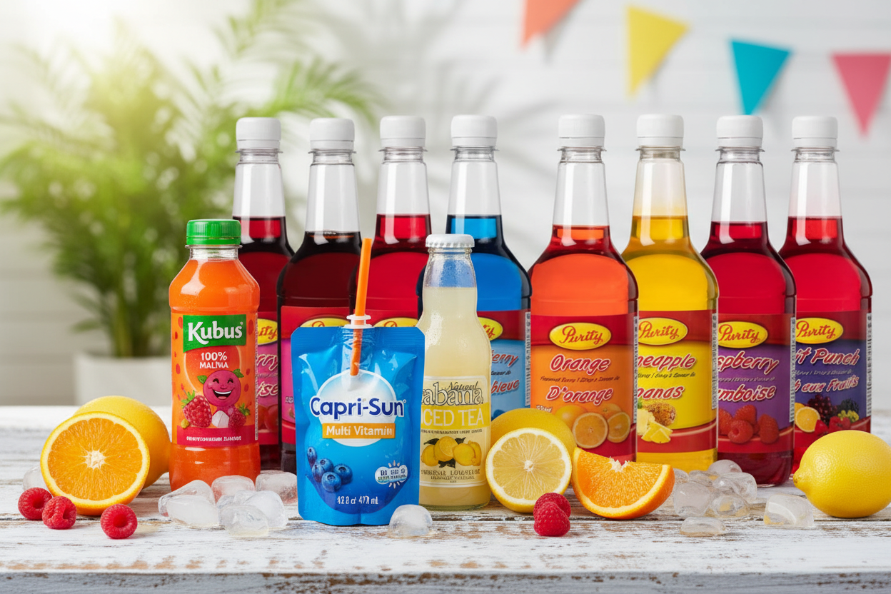 Pop, Juices & Mixers - Summer Vibes