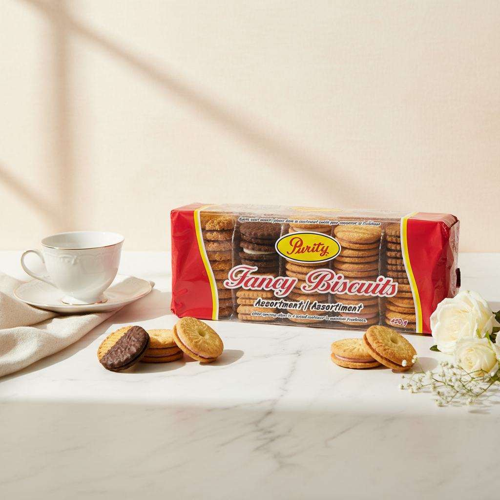 Purity Fancy Biscuits - Premium Background