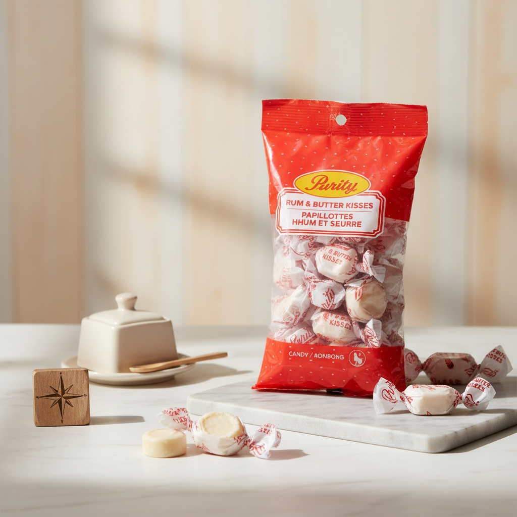 Purity Rum Butter Kisses - Premium Background