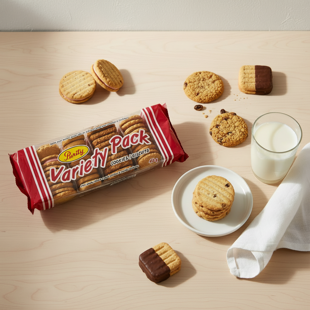 Purity Variety Pack Cookies - With Actual Cookies