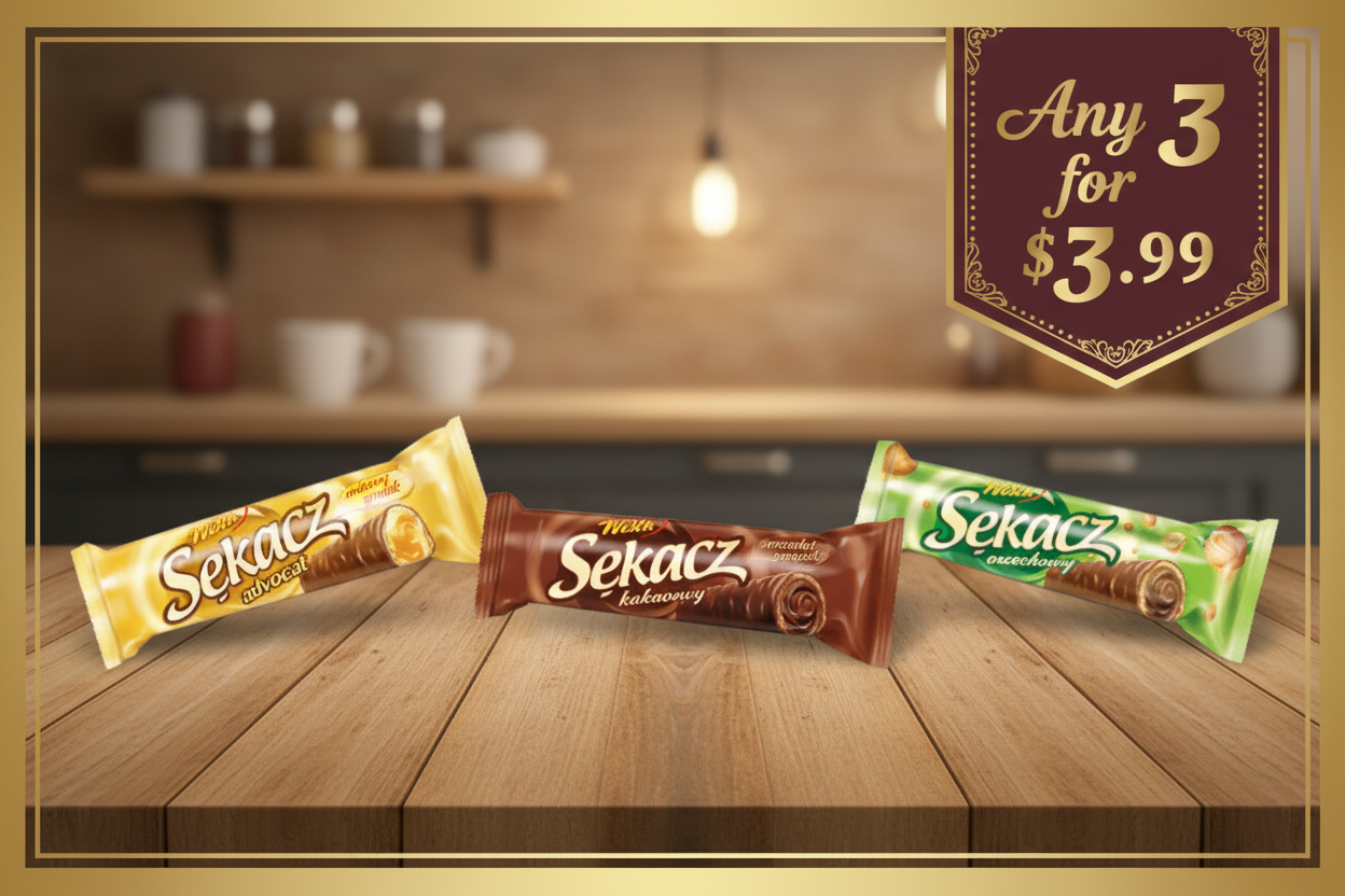 Sekacz Wafer Bars – Any 3 for $3.99