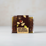 Some Smooth Milk Chocolate Bark – Clean Background