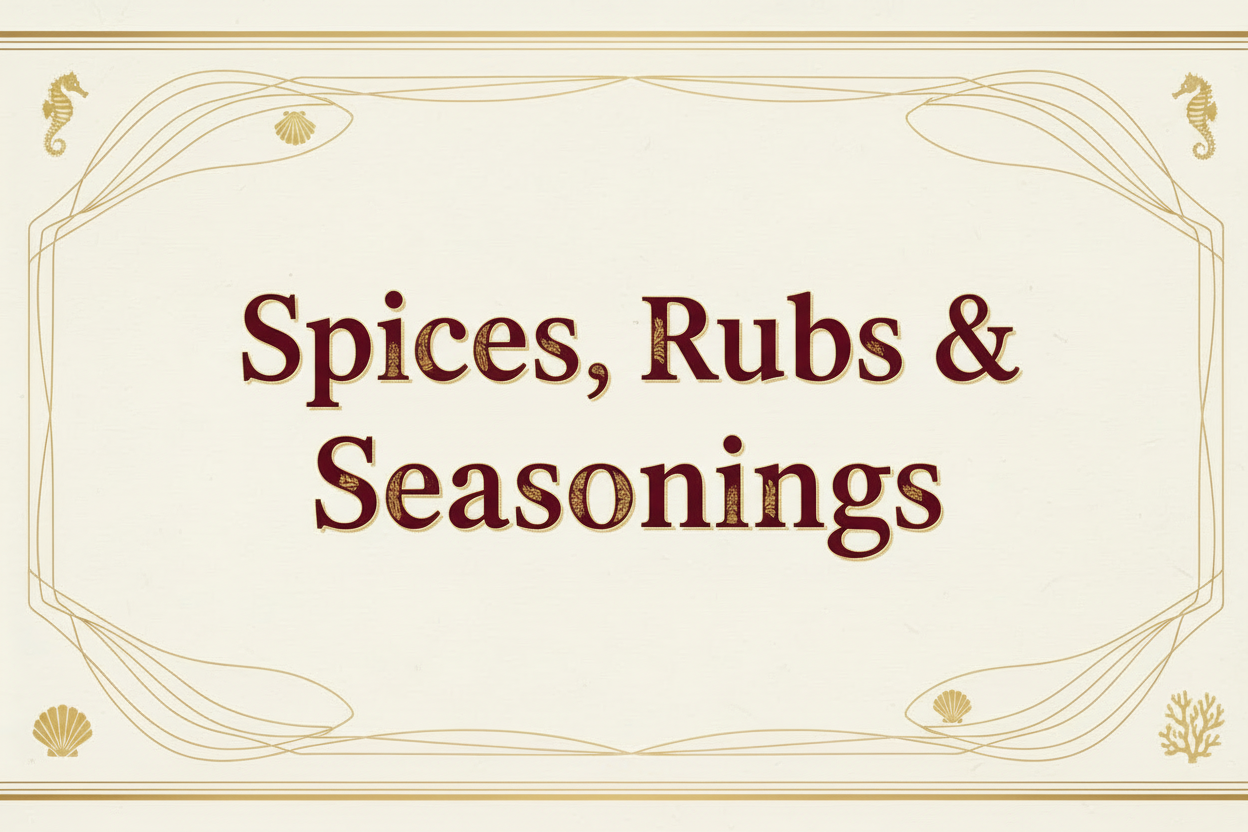 Spices, Rubs & Seasonings Banner